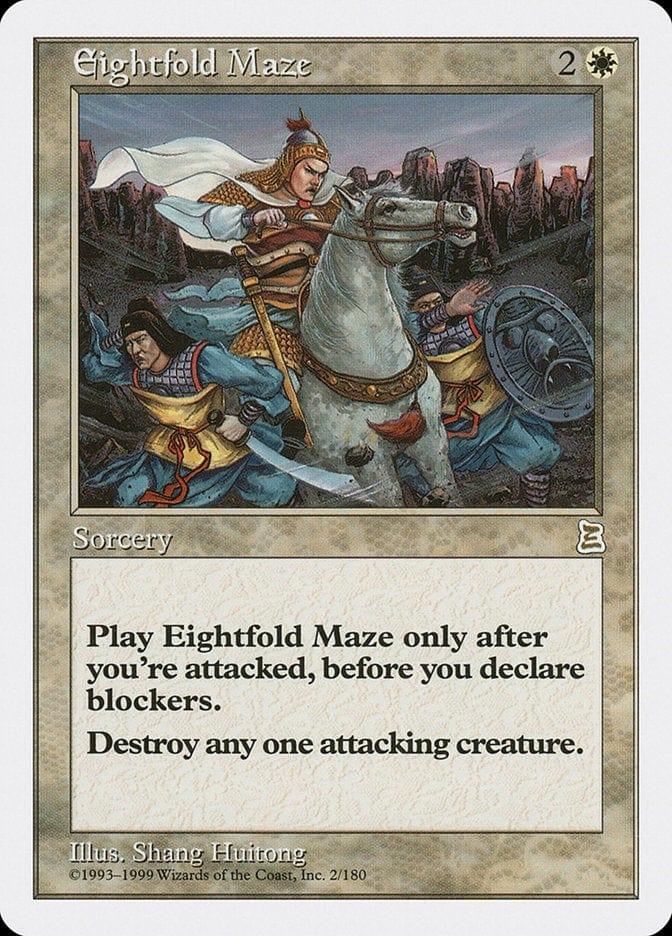 Magic: The Gathering MTG Single Eightfold Maze [Portal Three Kingdoms]
