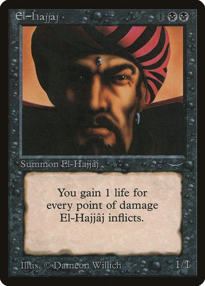 Magic: The Gathering MTG Single El-Hajjâj [Arabian Nights]
