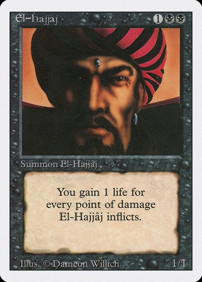 Magic: The Gathering MTG Single El-Hajjâj [Revised Edition]