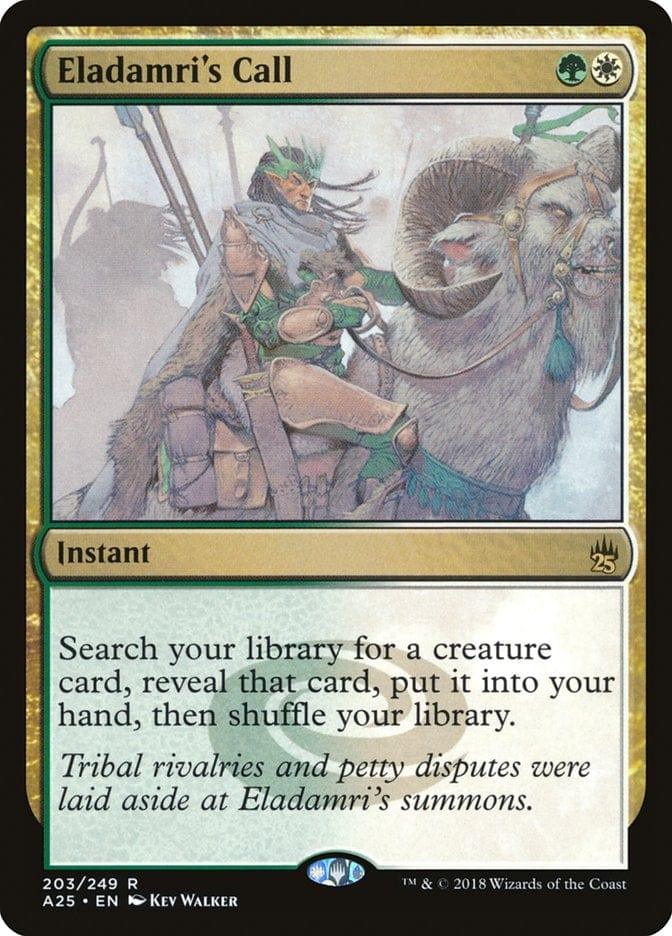 Magic: The Gathering MTG Single Eladamri's Call [Masters 25]