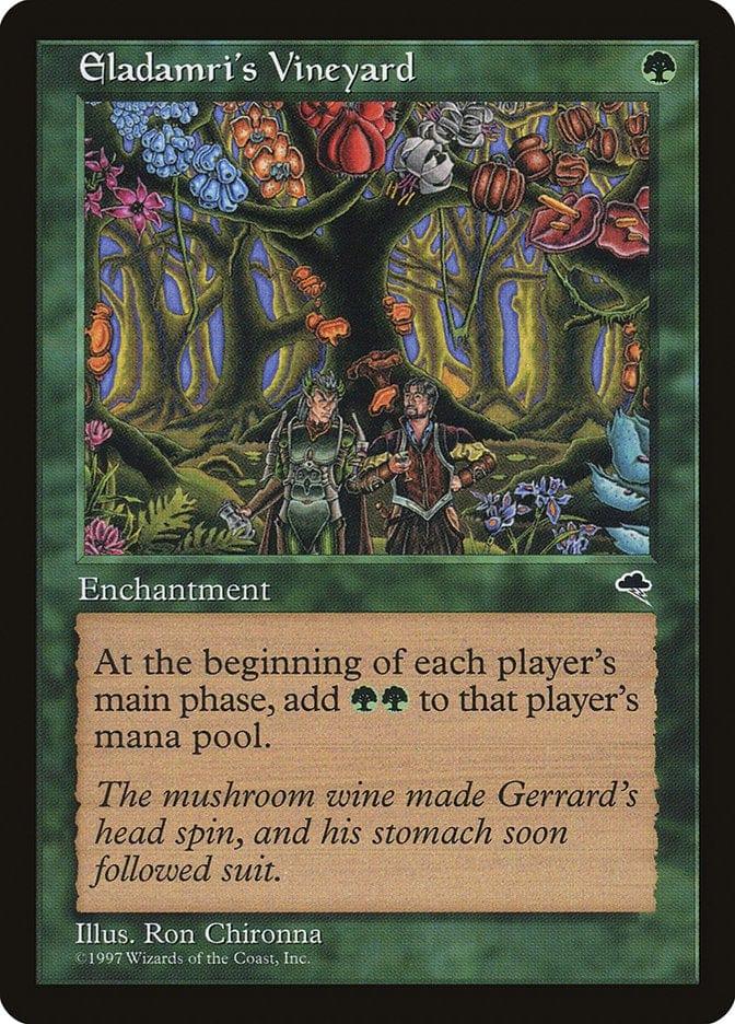 Magic: The Gathering MTG Single Eladamri's Vineyard [Tempest]