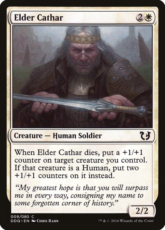 Magic: The Gathering MTG Single Elder Cathar [Duel Decks: Blessed vs. Cursed]