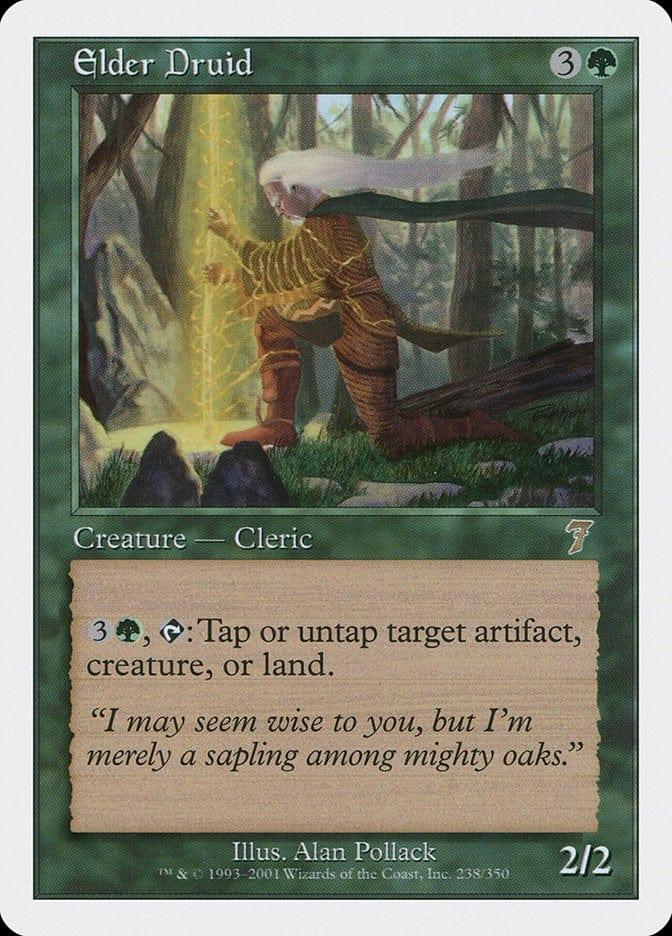Magic: The Gathering MTG Single Elder Druid [Seventh Edition]