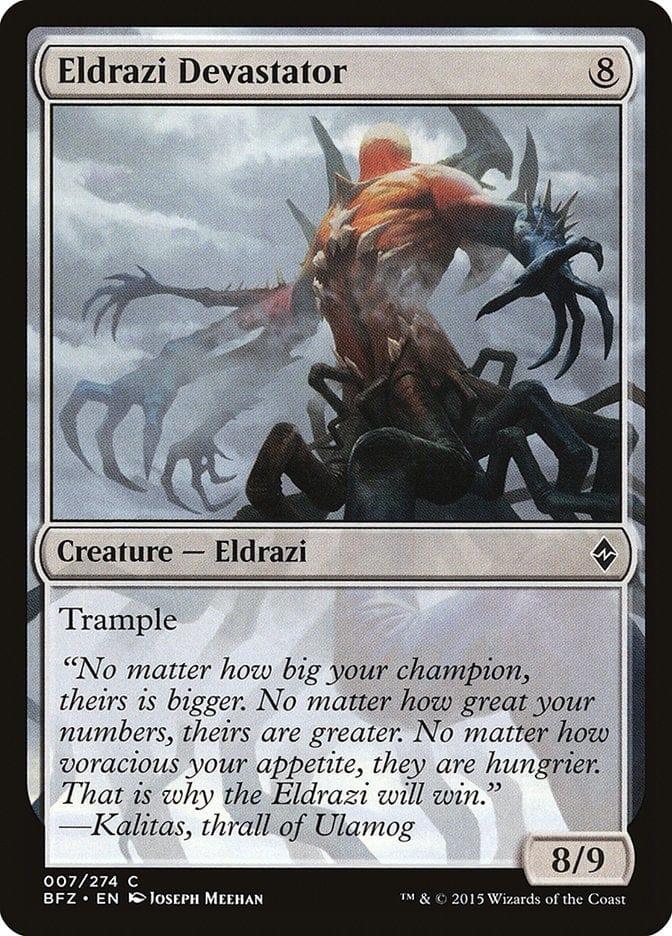Magic: The Gathering MTG Single Eldrazi Devastator [Battle for Zendikar]