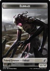 Magic: The Gathering MTG Single Eldrazi // Egg Double-sided Token [Commander 2019]