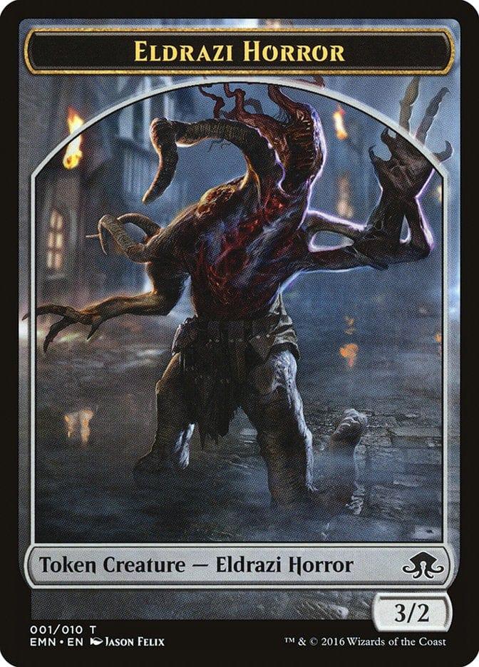 Magic: The Gathering MTG Single Eldrazi Horror [Eldritch Moon Tokens]