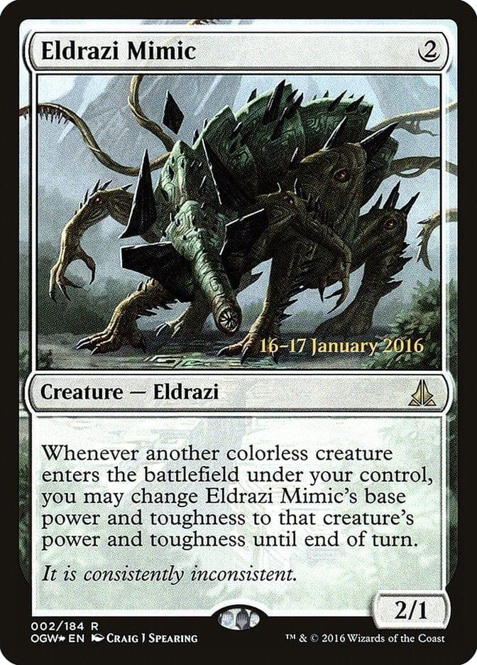 Magic: The Gathering MTG Single Eldrazi Mimic [Oath of the Gatewatch Prerelease Promos]