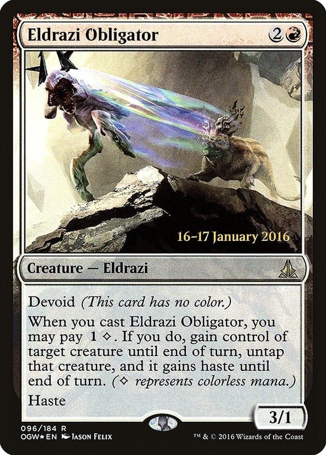 Magic: The Gathering MTG Single Eldrazi Obligator [Oath of the Gatewatch Prerelease Promos]