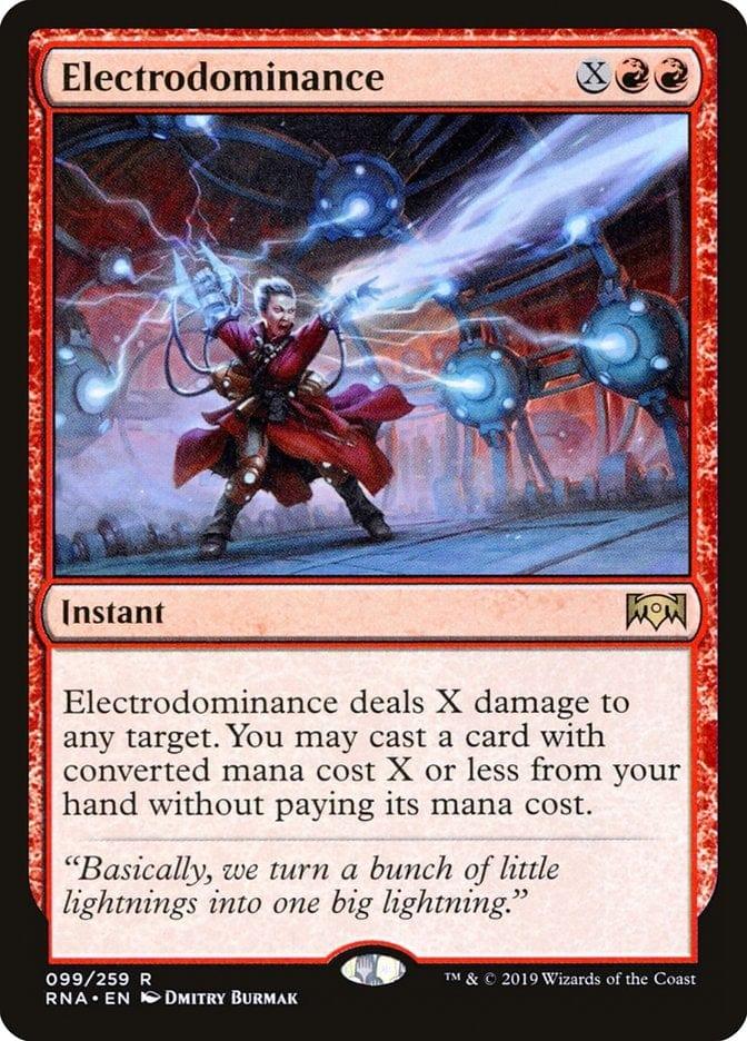Magic: The Gathering MTG Single Electrodominance [Ravnica Allegiance]