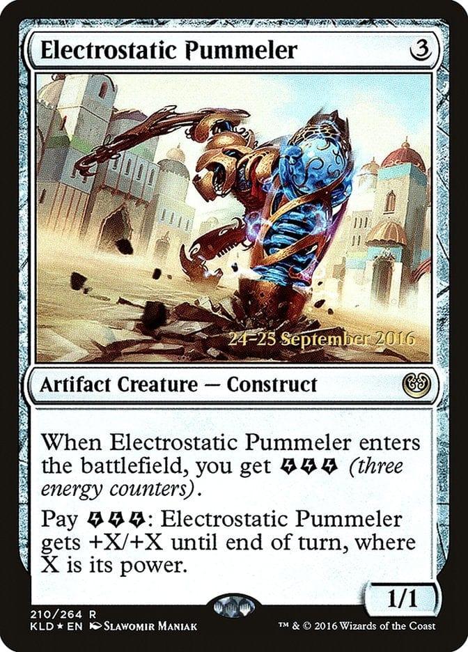 Magic: The Gathering MTG Single Electrostatic Pummeler  [Kaladesh Prerelease Promos]