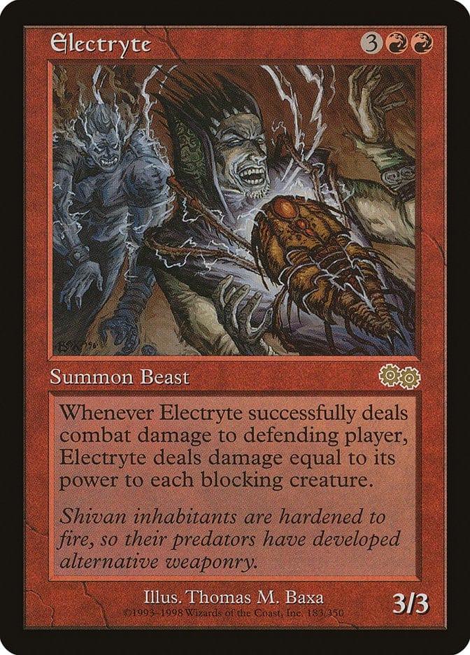 Magic: The Gathering MTG Single Electryte [Urza's Saga]