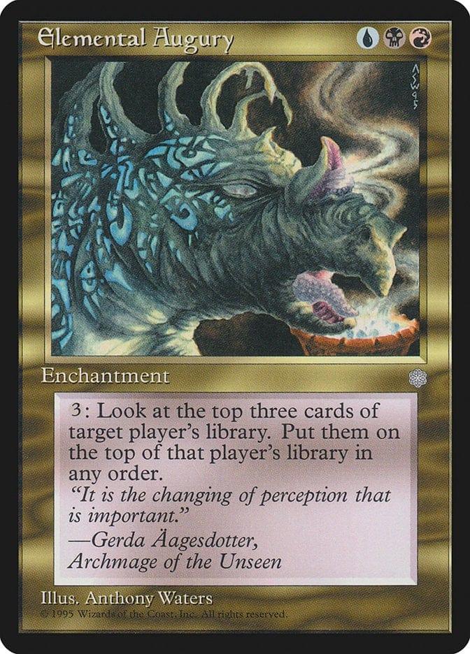 Magic: The Gathering MTG Single Elemental Augury [Ice Age]