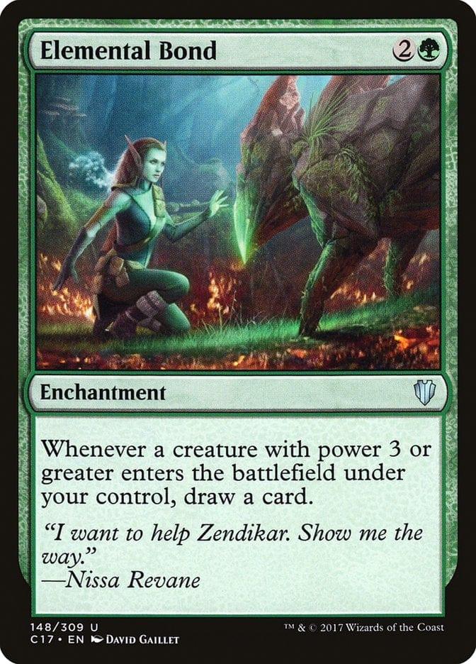Magic: The Gathering MTG Single Elemental Bond [Commander 2017]