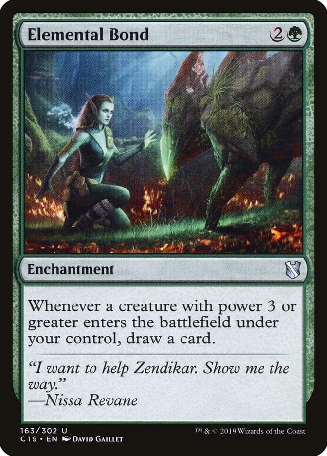 Magic: The Gathering MTG Single Elemental Bond [Commander 2019]