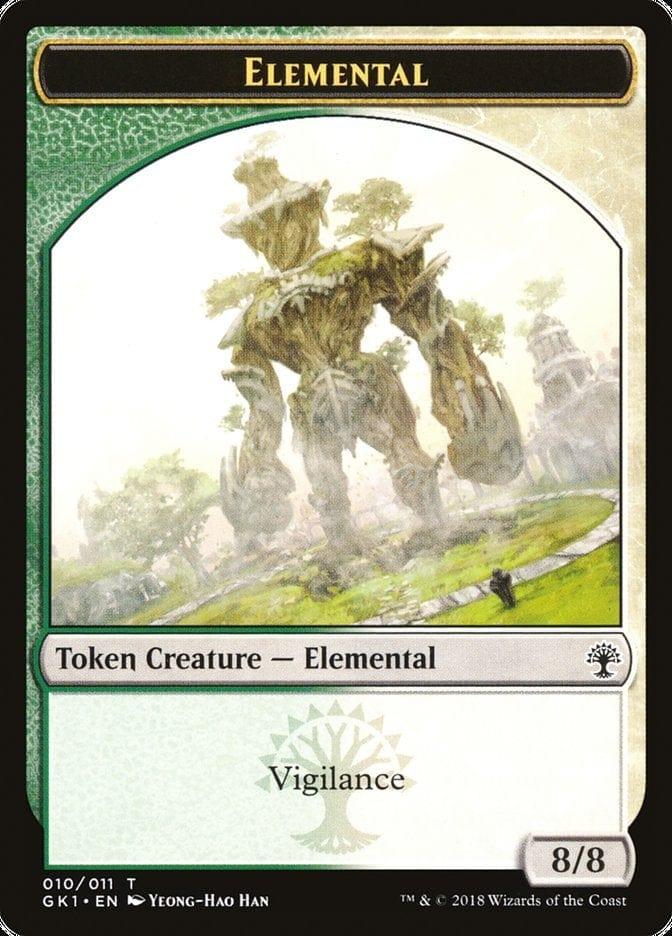 Magic: The Gathering MTG Single Elemental // Centaur [Guilds of Ravnica Guild Kit Tokens]
