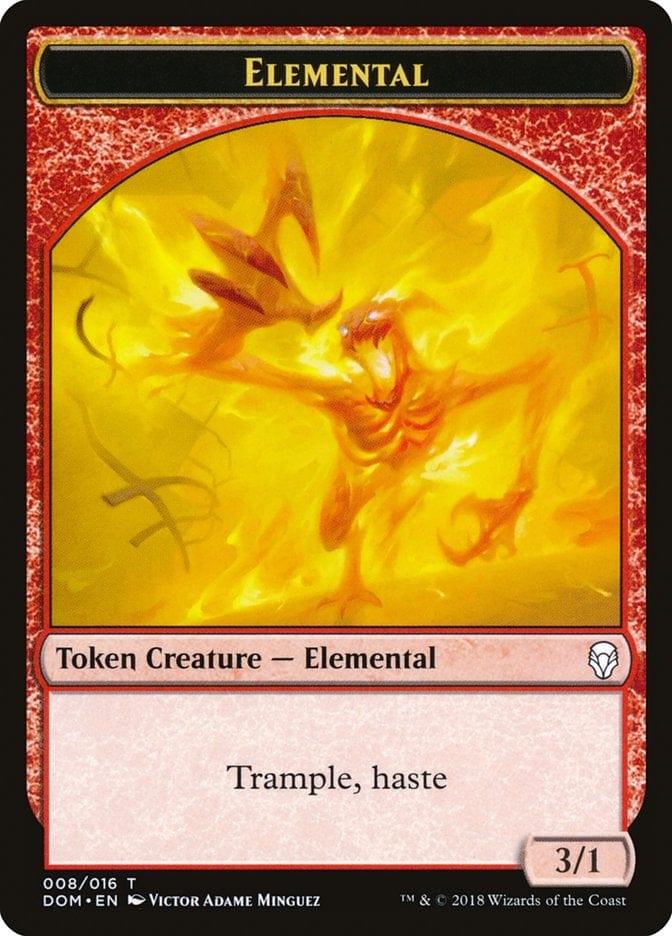 Magic: The Gathering MTG Single Elemental [Dominaria Tokens]