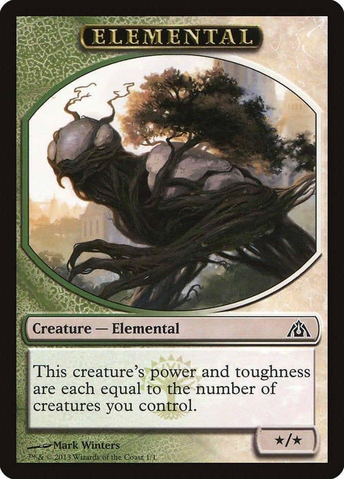 Magic: The Gathering MTG Single Elemental [Dragon's Maze Tokens]