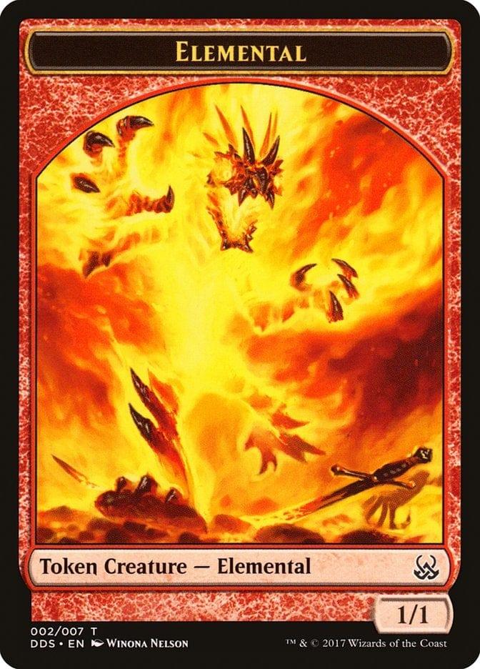 Magic: The Gathering MTG Single Elemental [Duel Decks: Mind vs. Might Tokens]