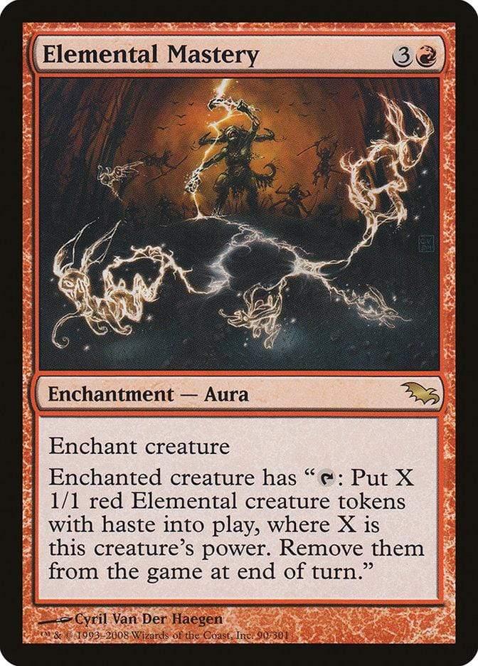 Magic: The Gathering MTG Single Elemental Mastery [Shadowmoor]