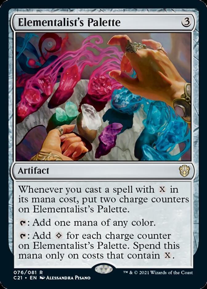 Magic: The Gathering MTG Single Elementalist's Palette [Commander 2021]