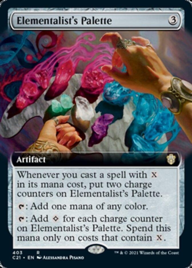 Magic: The Gathering MTG Single Elementalist's Palette (Extended) [Commander 2021]
