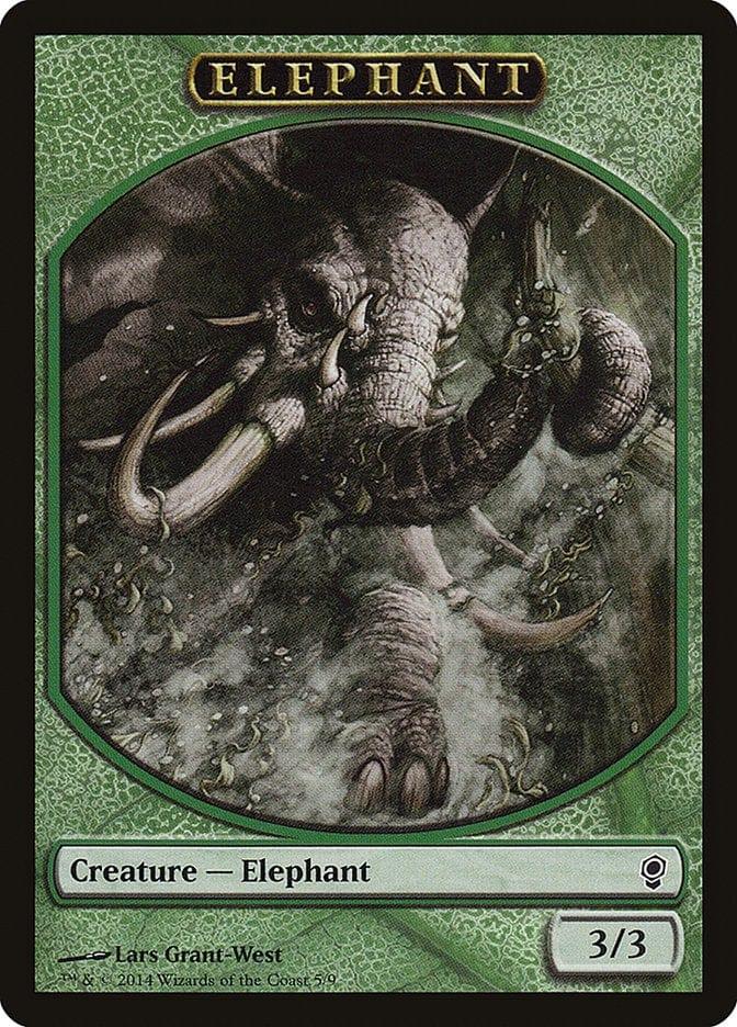Magic: The Gathering MTG Single Elephant [Conspiracy Tokens]