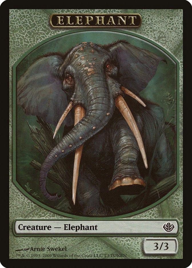 Magic: The Gathering MTG Single Elephant [Duel Decks: Garruk vs. Liliana Tokens]