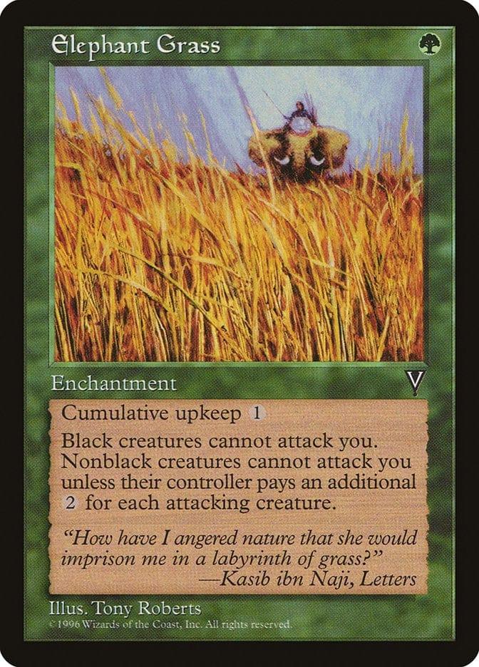 Magic: The Gathering MTG Single Elephant Grass [Visions]