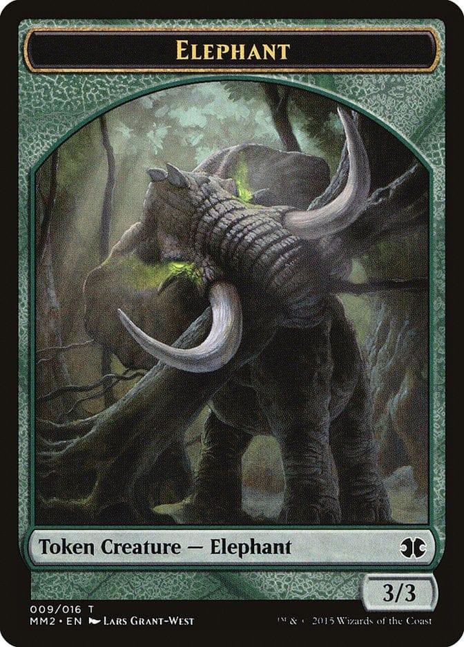 Magic: The Gathering MTG Single Elephant [Modern Masters 2015 Tokens]