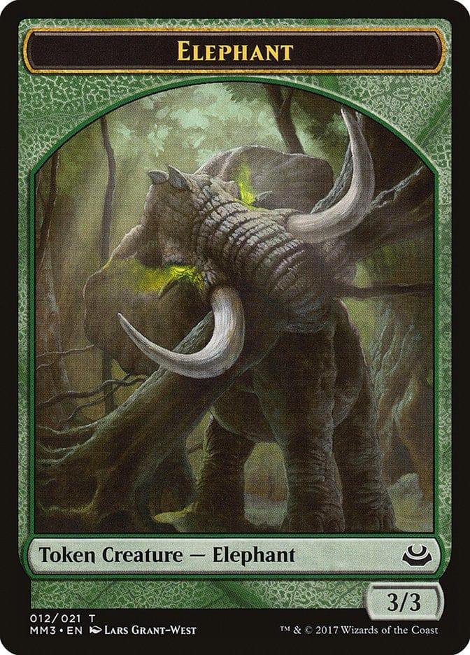Magic: The Gathering MTG Single Elephant [Modern Masters 2017 Tokens]