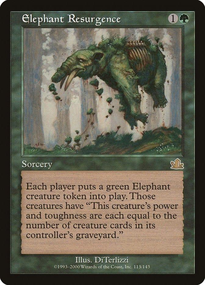 Magic: The Gathering MTG Single Elephant Resurgence [Prophecy]