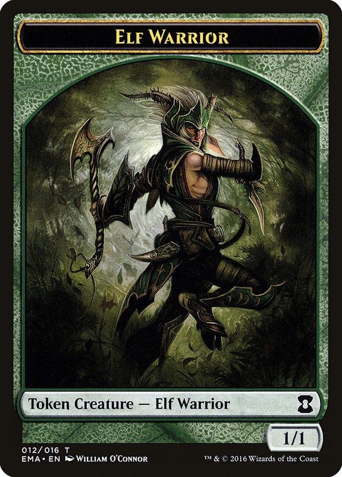 Magic: The Gathering MTG Single Elf Warrior [Eternal Masters Tokens]