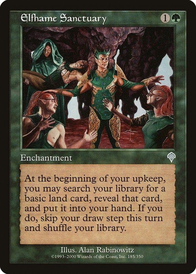 Magic: The Gathering MTG Single Elfhame Sanctuary [Invasion]