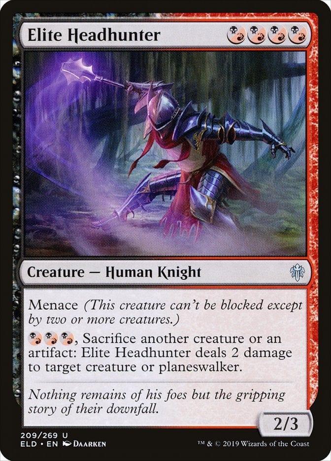 Magic: The Gathering MTG Single Elite Headhunter [Throne of Eldraine]
