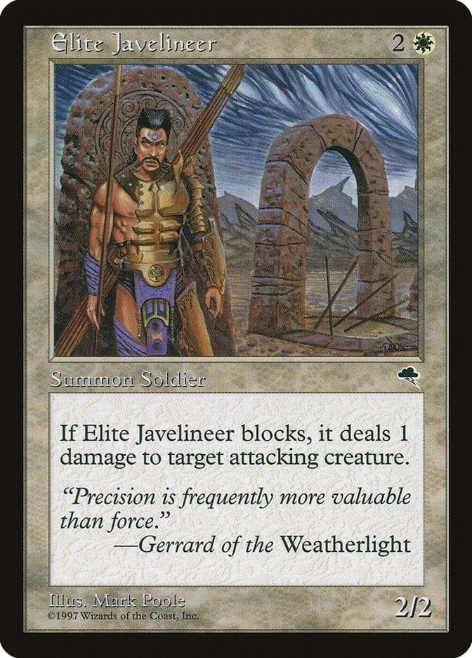Magic: The Gathering MTG Single Elite Javelineer [Tempest]