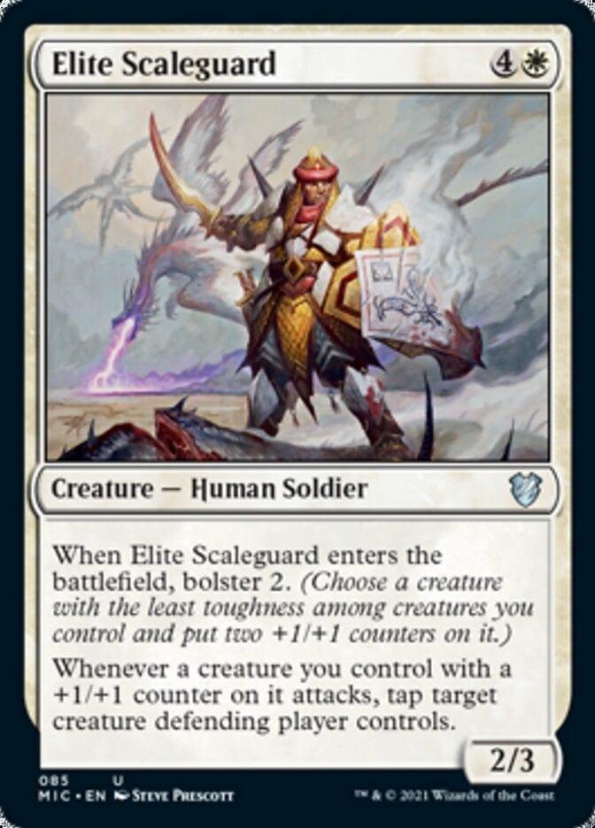 Magic: The Gathering MTG Single Elite Scaleguard [Innistrad: Midnight Hunt Commander]