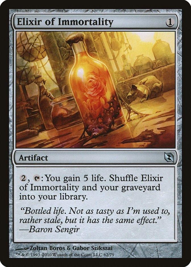 Magic: The Gathering MTG Single Elixir of Immortality [Duel Decks: Elspeth vs. Tezzeret]