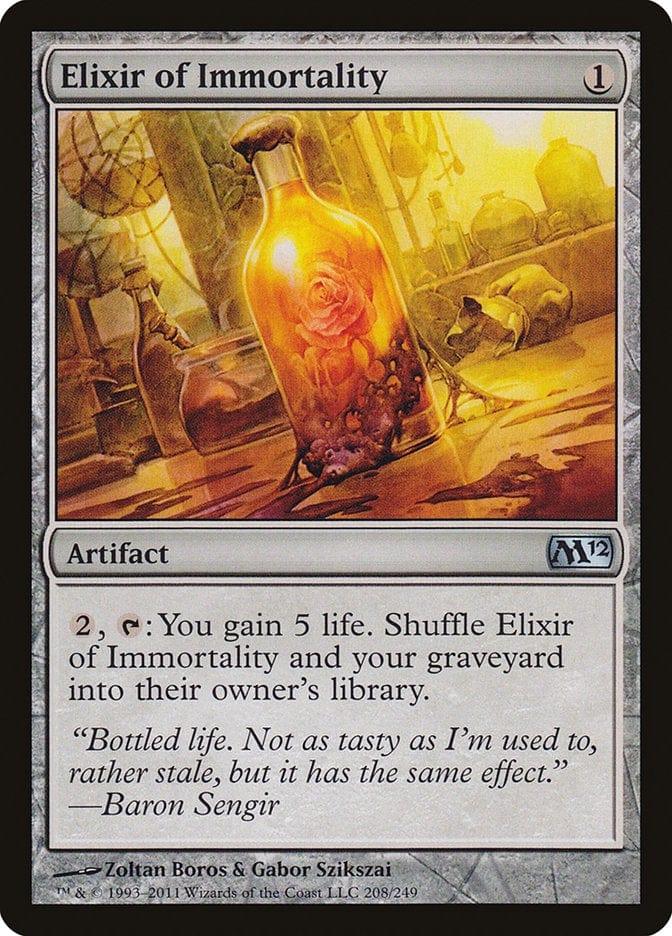 Magic: The Gathering MTG Single Elixir of Immortality [Magic 2012]