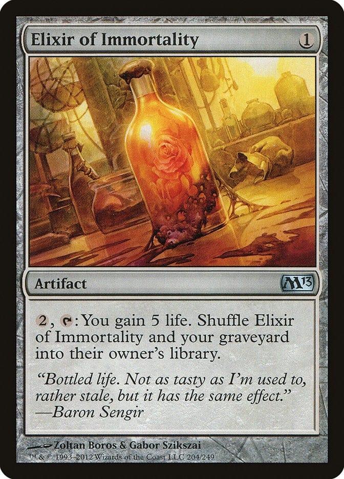 Magic: The Gathering MTG Single Elixir of Immortality [Magic 2013]