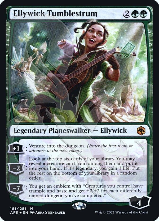 Magic: The Gathering MTG Single Ellywick Tumblestrum (Ampersand Promo) [Dungeons & Dragons: Adventures in the Forgotten Realms Promos]