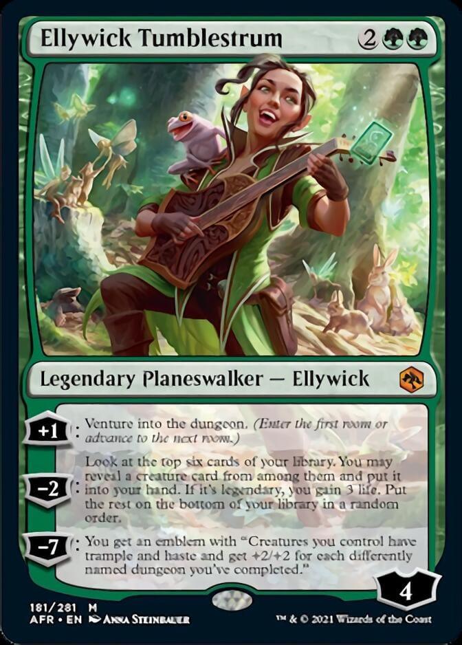 Magic: The Gathering MTG Single Ellywick Tumblestrum [Dungeons & Dragons: Adventures in the Forgotten Realms]