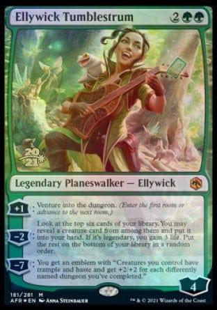 Magic: The Gathering MTG Single Ellywick Tumblestrum [Dungeons & Dragons: Adventures in the Forgotten Realms Prerelease Promos]