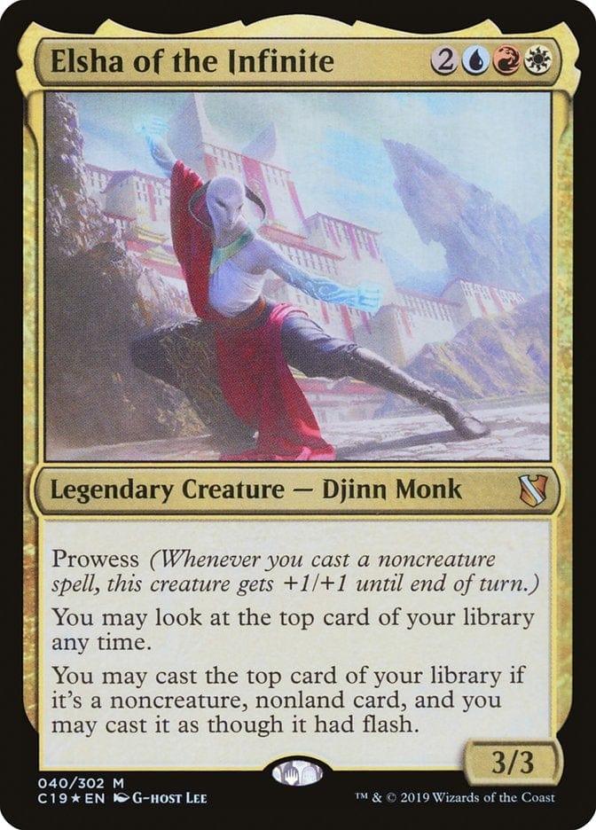 Magic: The Gathering MTG Single Elsha of the Infinite [Commander 2019]