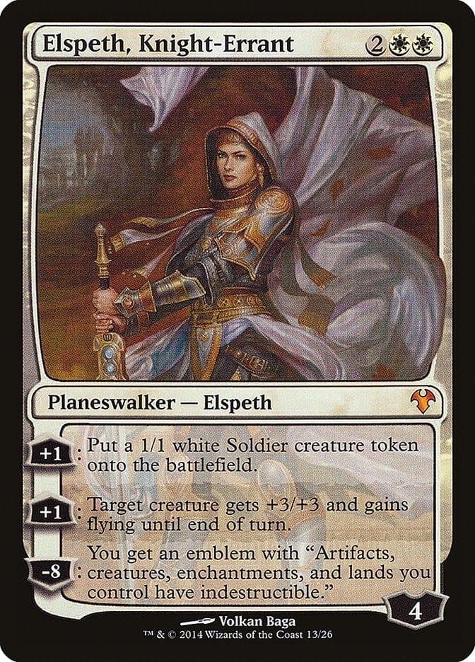 Magic: The Gathering MTG Single Elspeth, Knight-Errant [Modern Event Deck 2014]