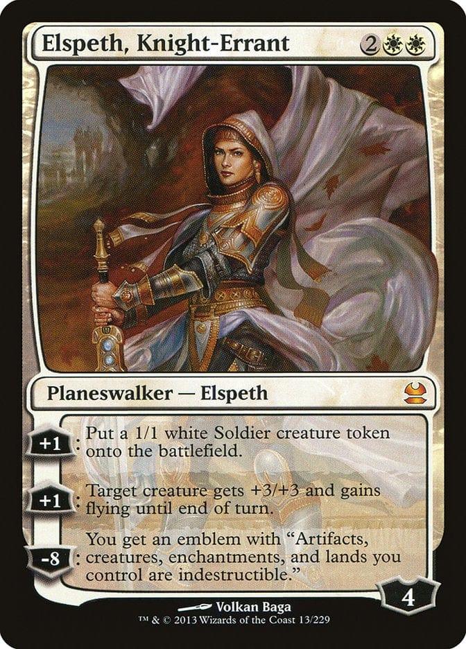 Magic: The Gathering MTG Single Elspeth, Knight-Errant [Modern Masters]