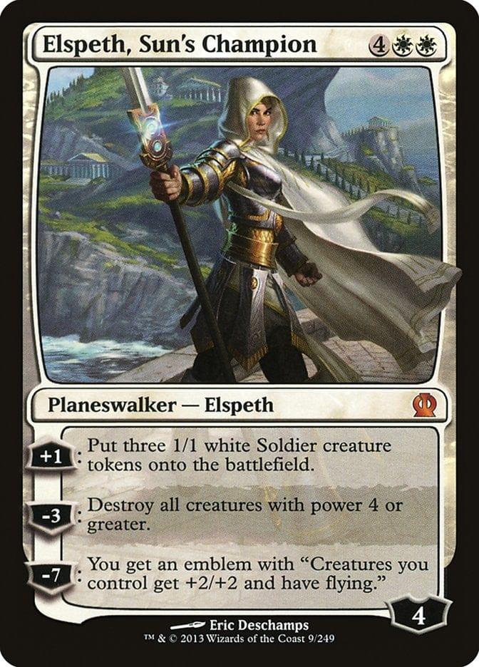 Magic: The Gathering MTG Single Elspeth, Sun's Champion [Theros]