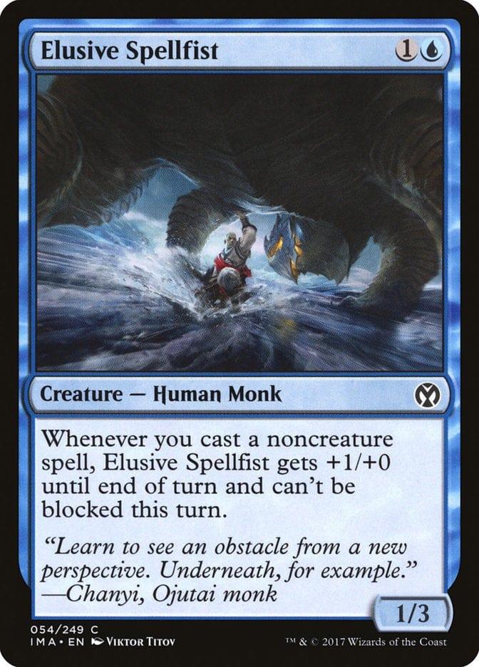 Magic: The Gathering MTG Single Elusive Spellfist [Iconic Masters]
