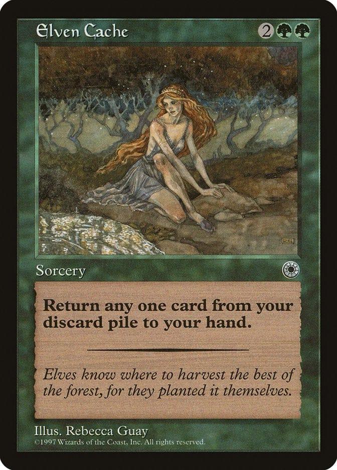 Magic: The Gathering MTG Single Elven Cache [Portal]