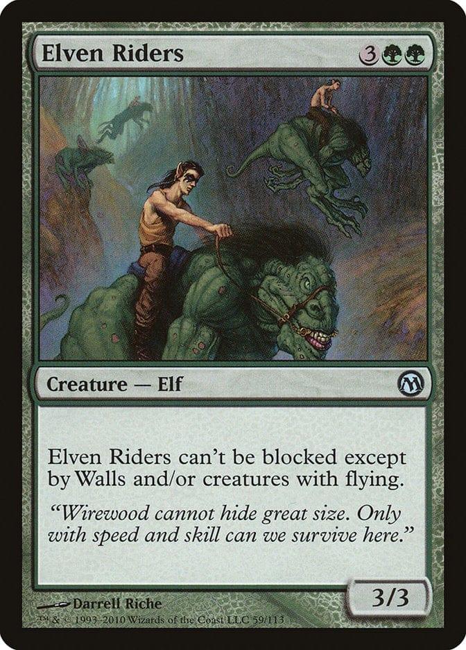 Magic: The Gathering MTG Single Elven Riders [Duels of the Planeswalkers]