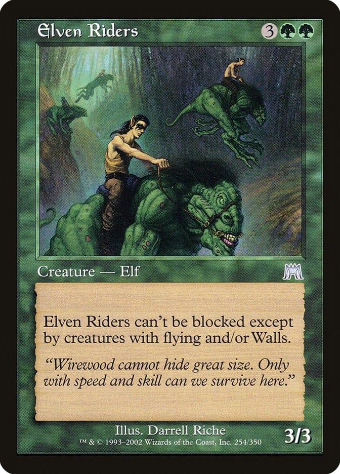 Magic: The Gathering MTG Single Elven Riders [Onslaught]